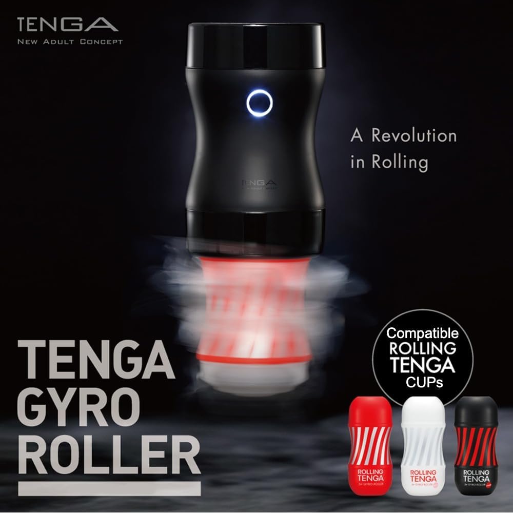 Tenga "Gentle Rolling Head" Gyro Stroker -White