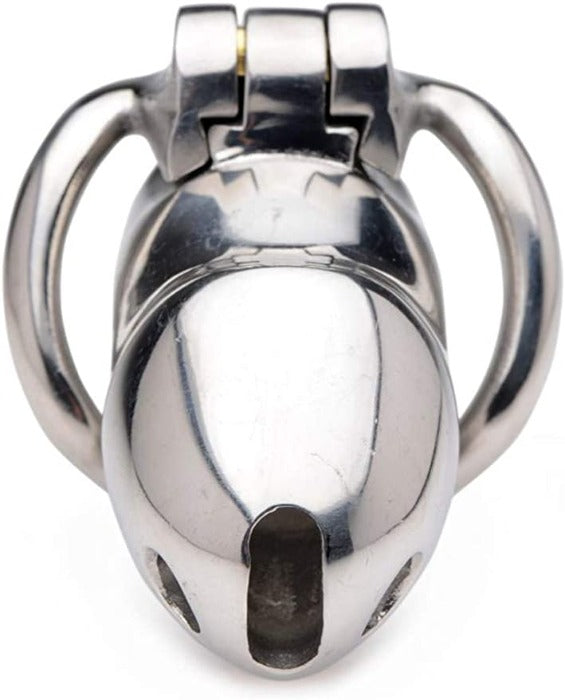 MS 'Rikers' 24-7 Stainless Steel Locking Chastity Cage