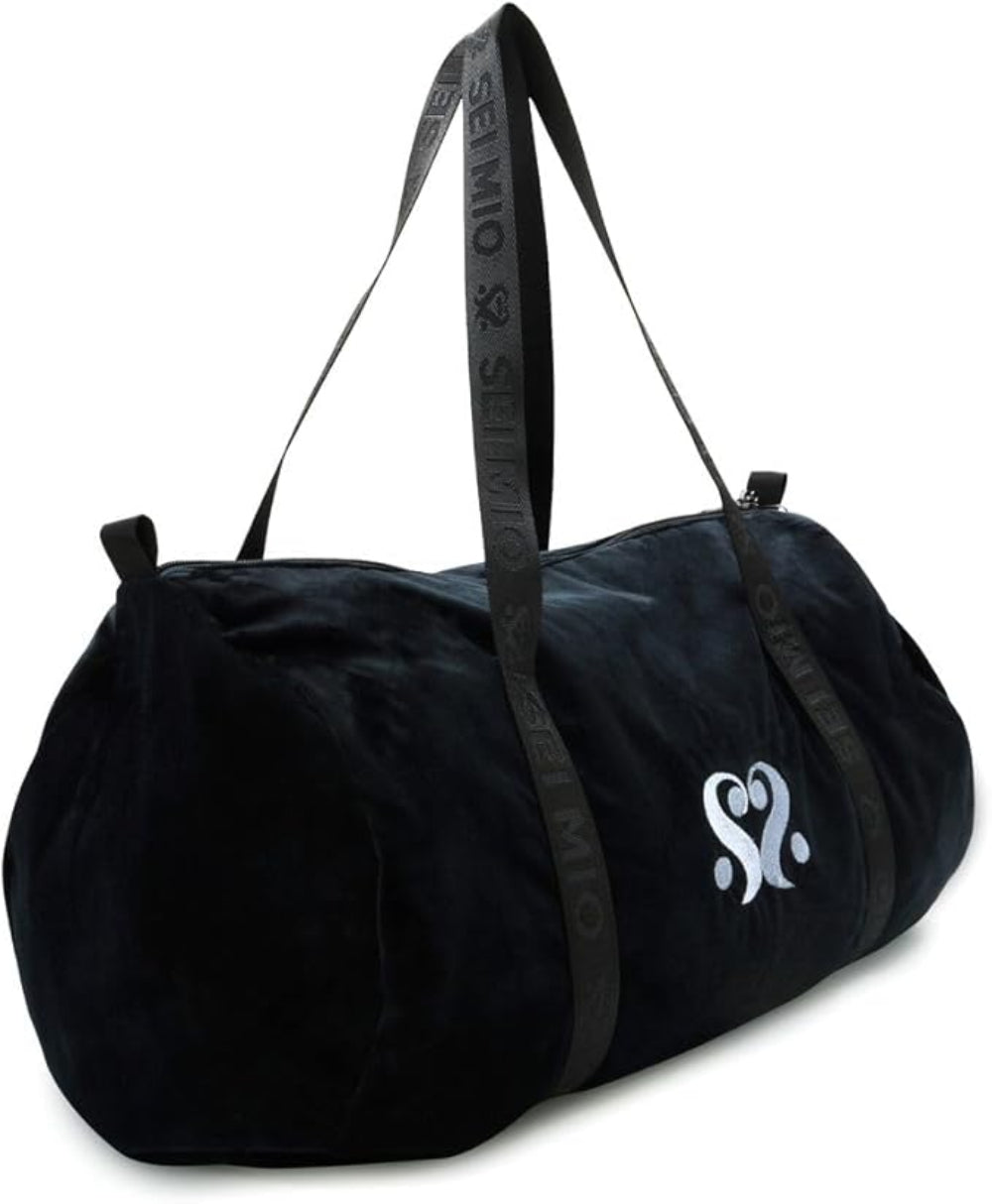 SEI MIO Velvet Duffle Bag