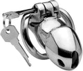 MS ''Rikers'' 24-7 Stainless Steel Locking Chastity Cage