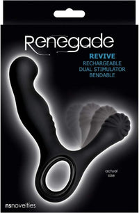 Renegade "Revive" Dual Stimulator -Black