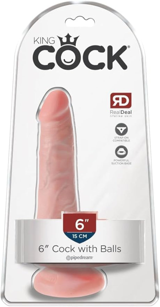 King Cock 6'' w/Balls
