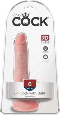 King Cock 6'' w/Balls