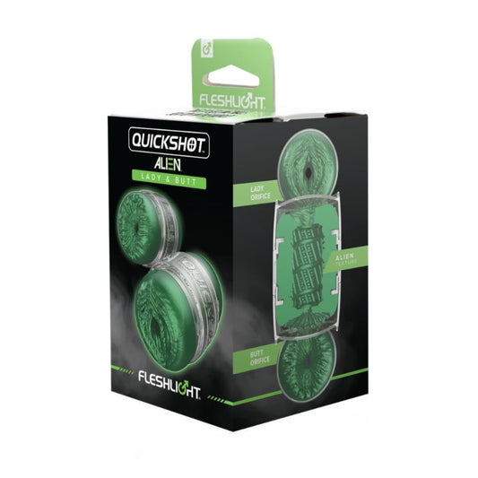 Fleshlight "Alien Lady & Butt" Quickshot Stroker -Green