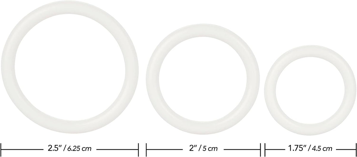 Calex "Tri-Ring" Glow-In-The-Dark 3pc C/Ring Set