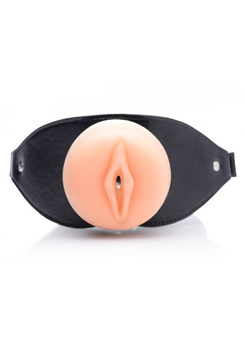 MS 'Pussy Face' Pussy Boy Mouth Gag
