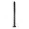 Hosed 19&quot; Swirl Hose Dildo -Black