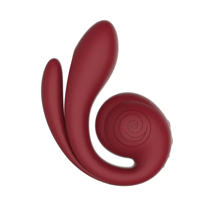 SVibe Snail Gizi Pro Vibrator - Bordeaux - view 2