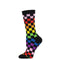 Socksmith Check Me Out Crew Socks - Rainbow