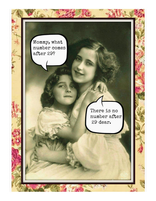 After 29 Birthday Card