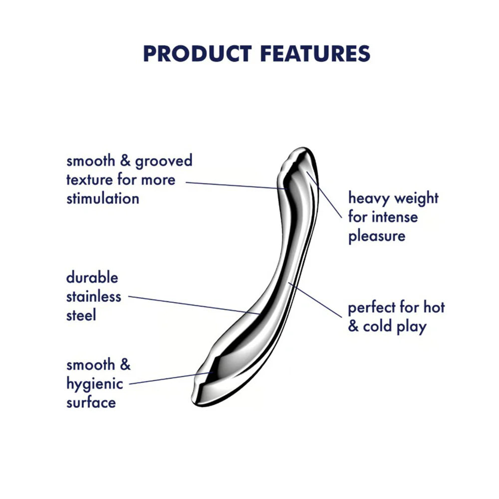Satsifyer Pure Gravity 2 Steel Dildo