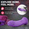 Ruse Jammy Dildo 8" - Purple