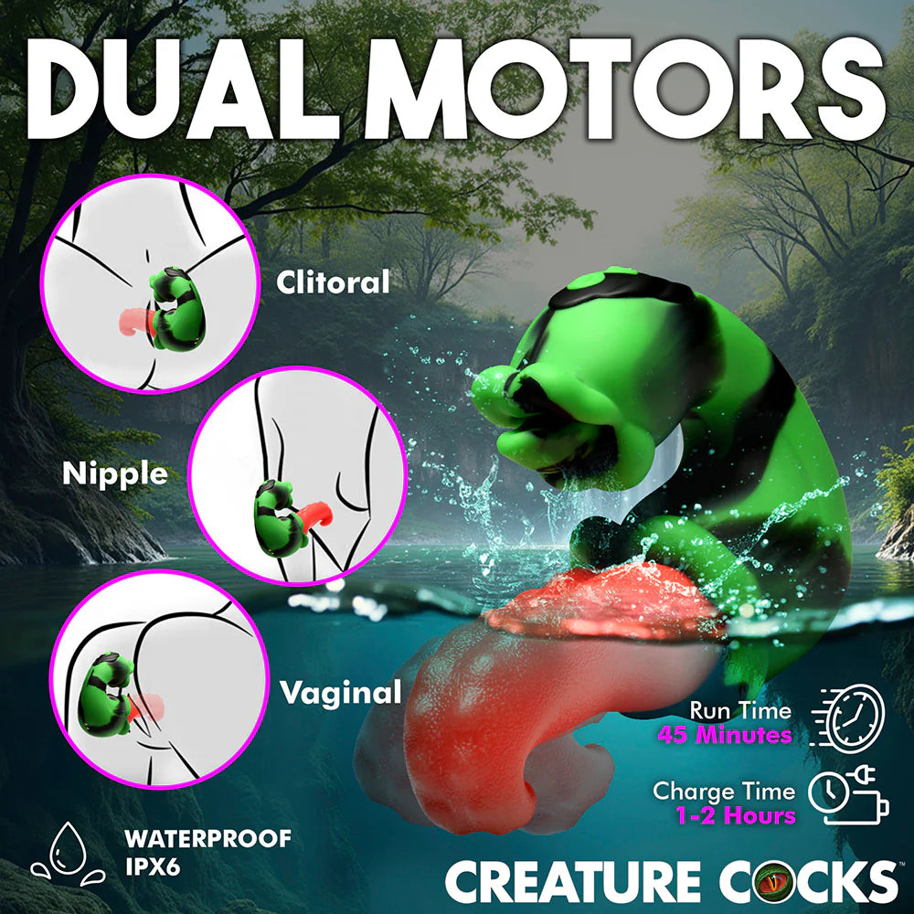CC 'Tongue Lasher' Silicone Vibrator