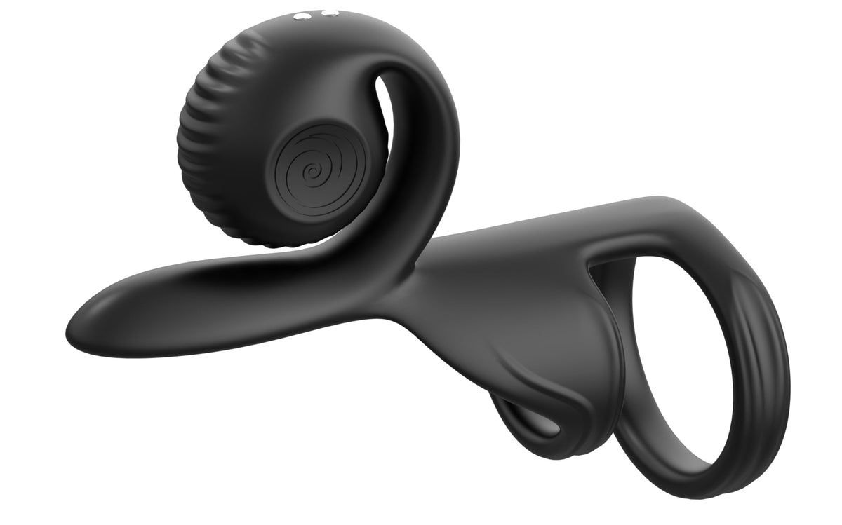 SVibe Snail Jovi Couples Ring - Black - view 8