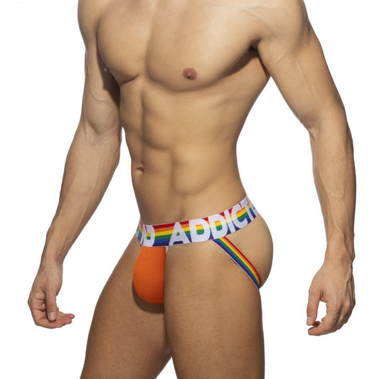 Addicted Rainbow Jockstrap