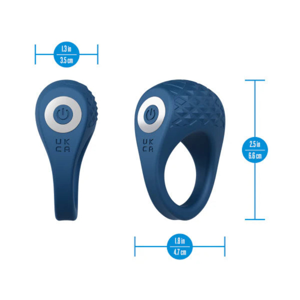 Performance Plus 'Flex Pro' Cock Ring -Blue