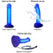 Strap-on-Me Glow-LED Silicone Dildo