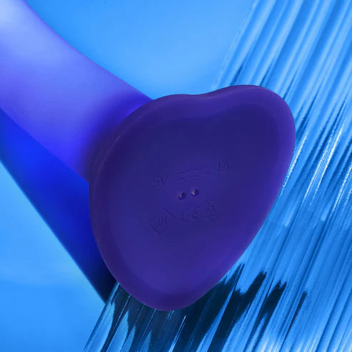 Strap-on-Me Glow-LED Silicone Dildo