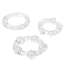 Calex ''Island'' Cock Rings 3pc -Clear