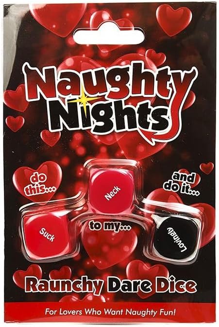 'Naughty Nights' Erotic Dare Dice