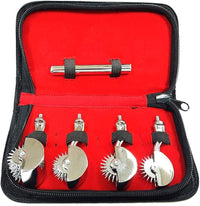 Rouge Stainless Steel Pinwheel Set -4pc