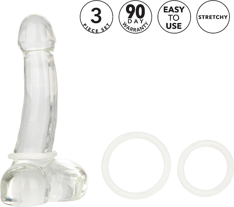 Calex "Tri-Ring" Glow-In-The-Dark 3pc C/Ring Set