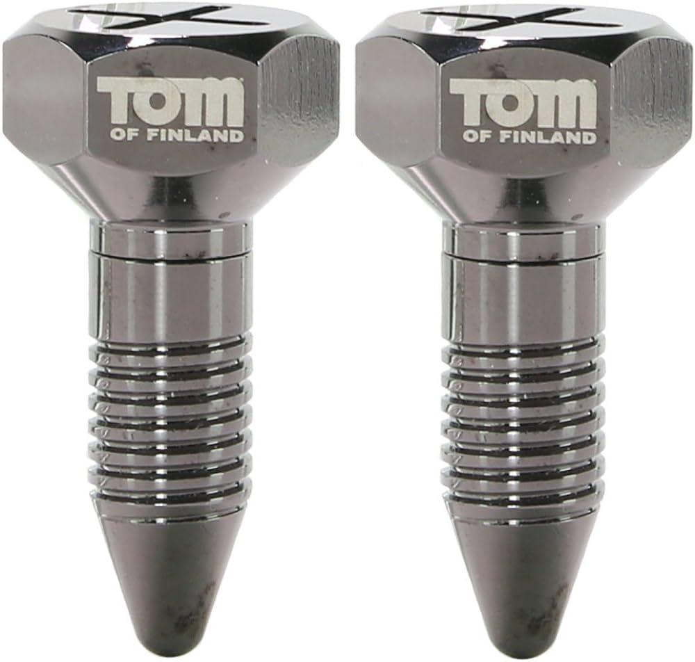 Tom Of Finland "Bro's Pins" Magnetic Nipple Clamps
