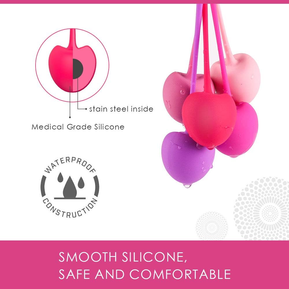 Shibari "Cherry" Kegel Balls, 5Piece