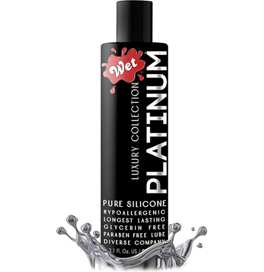 Wet Platinum ''Silicone'' Based Lube 3 oz
