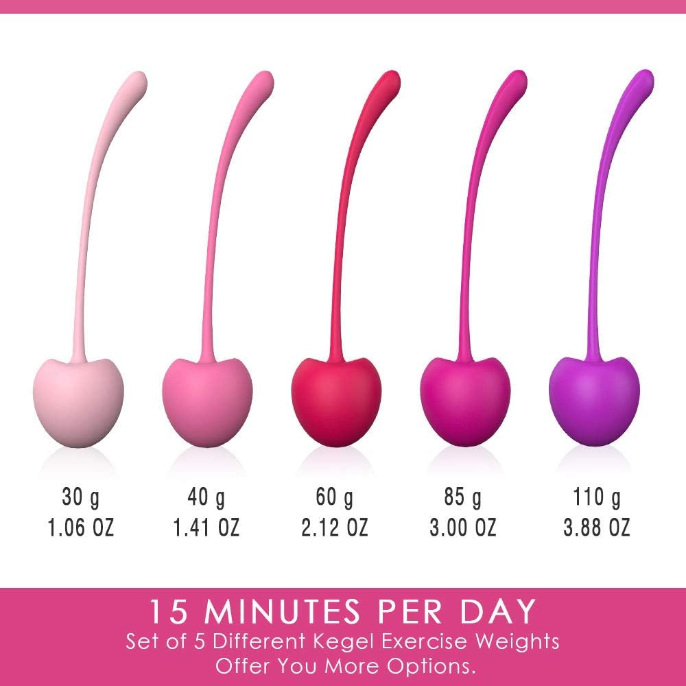 Shibari "Cherry" Kegel Balls, 5Piece