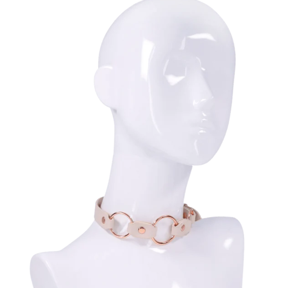 S&M Ring Day Collar Peaches & Cream