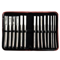 Stainless Steel Hegar Uterine 14 Piece Dilator Set