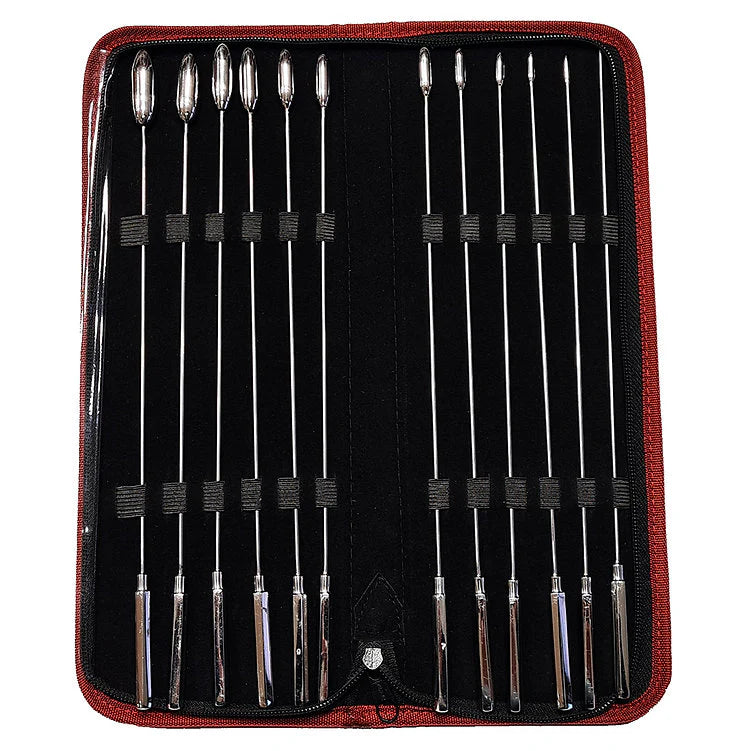 Rouge Rosebud Urethral Sound Kit -12pc