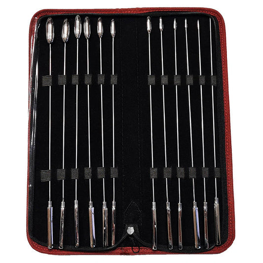 Rouge Rosebud Urethral Sound Kit -12pc