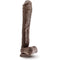 Dr. Skin ''Mr. Ed'' 13 Inch Extra Long Dildo -Chocolate