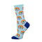 Socksmith Pride Crew Socks - Blue Heather