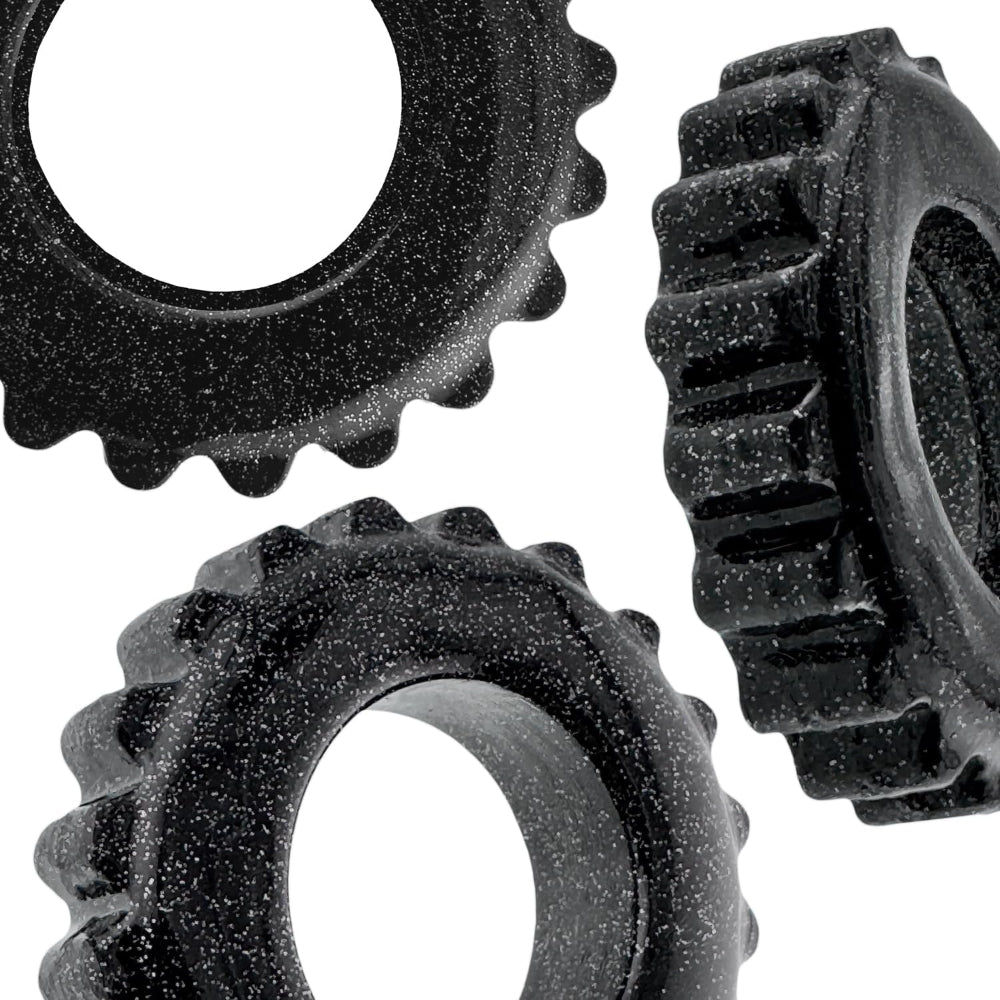 OXB 'Plushy' Single Ring Black MICA
