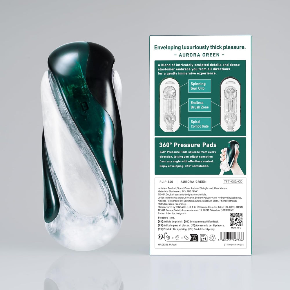 Tenga Flip 360 Green