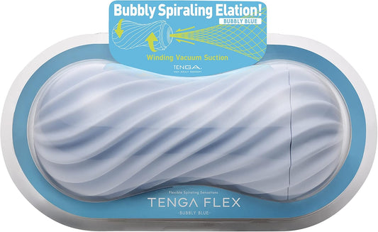 Tenga 'Flex' -Bubbly Blue