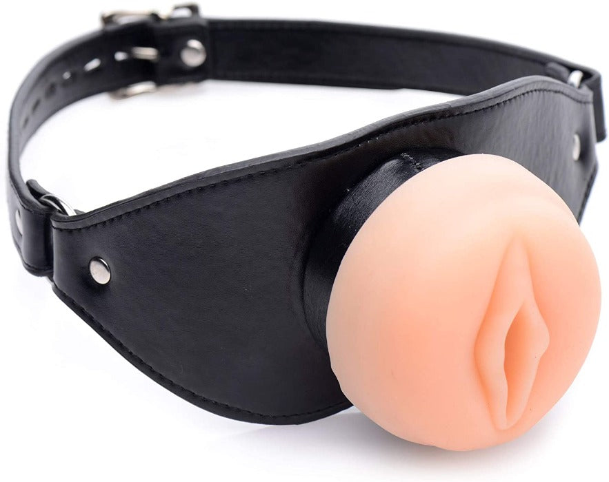 MS 'Pussy Face' Pussy Boy Mouth Gag