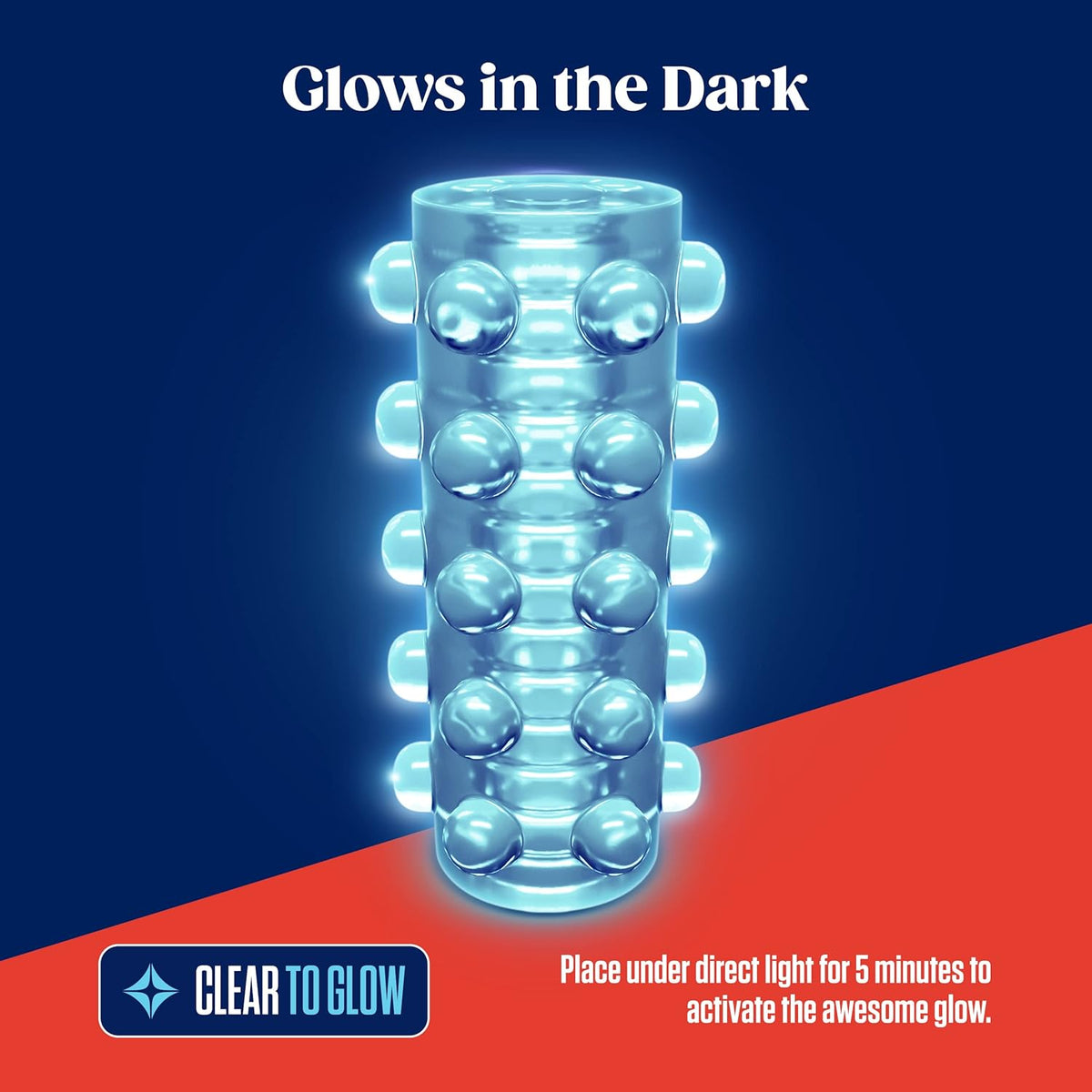 RIZE Swich Self-Lubricating Stroker - Clear
