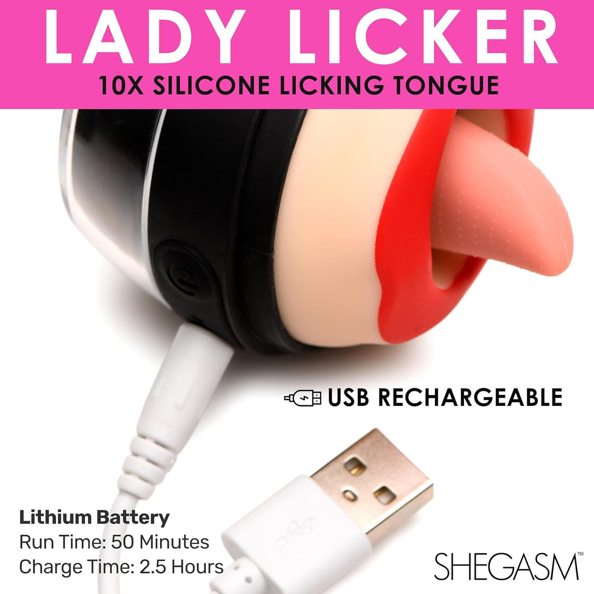 LICKGASM Lady Licker Clitoral Stimulator