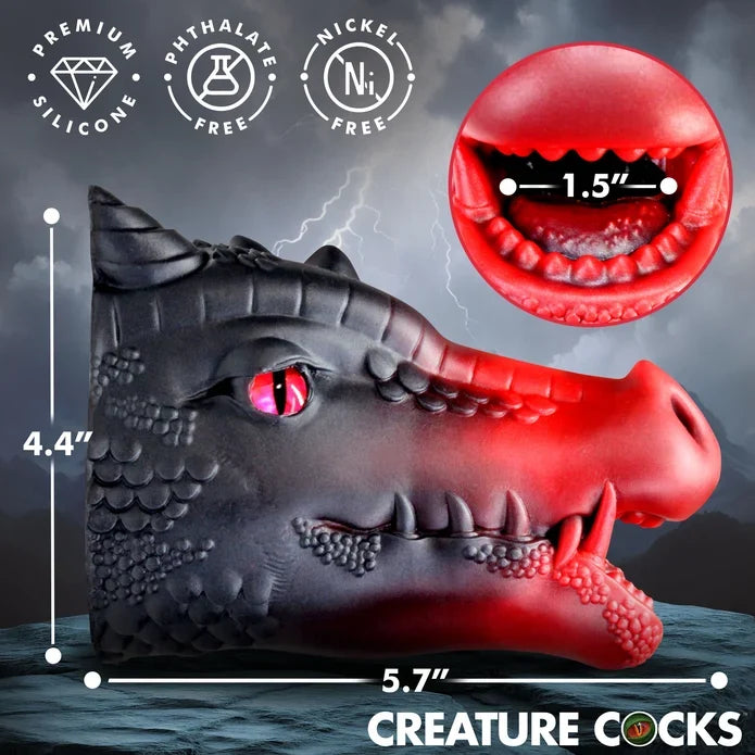 Creature Cocks 'Drago' Silicone Masturbator