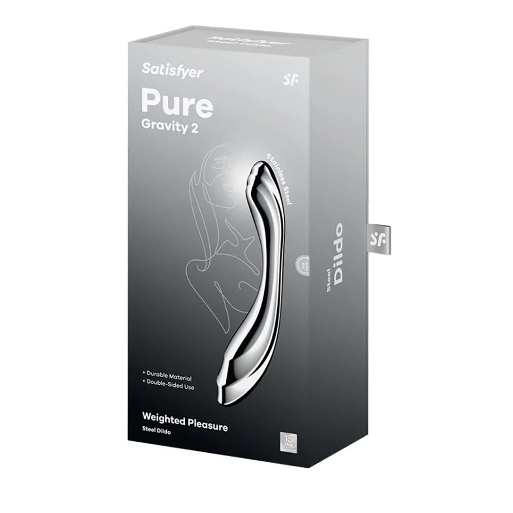 Satsifyer Pure Gravity 2 Steel Dildo