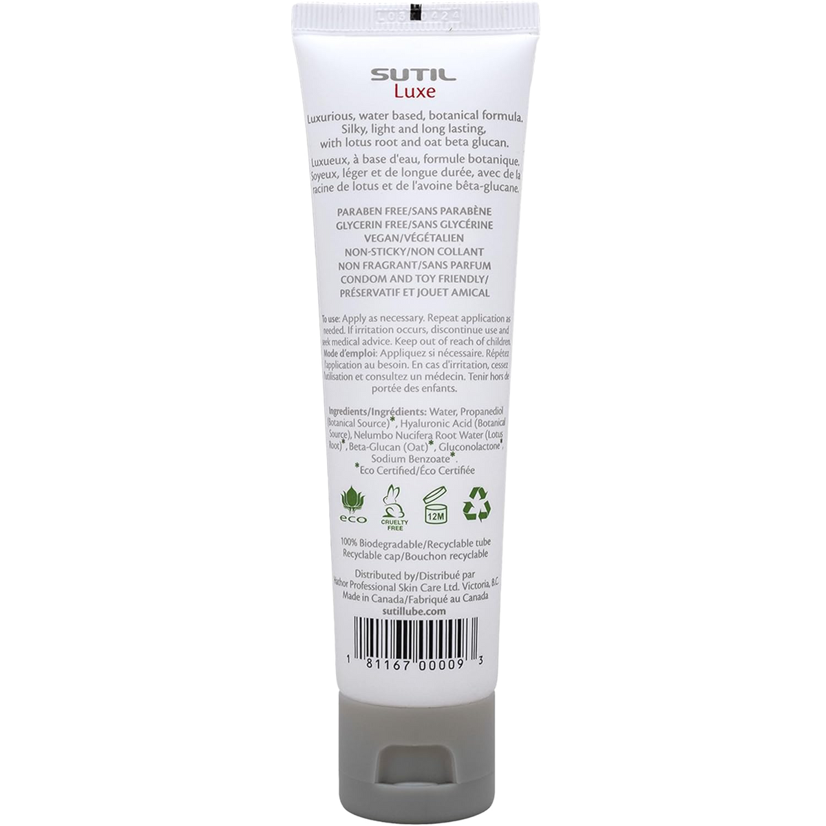 SUTIL Luxe Lube 2OZ