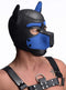 Master Series ''Spike'' Neoprene Puppy Hood -Blue