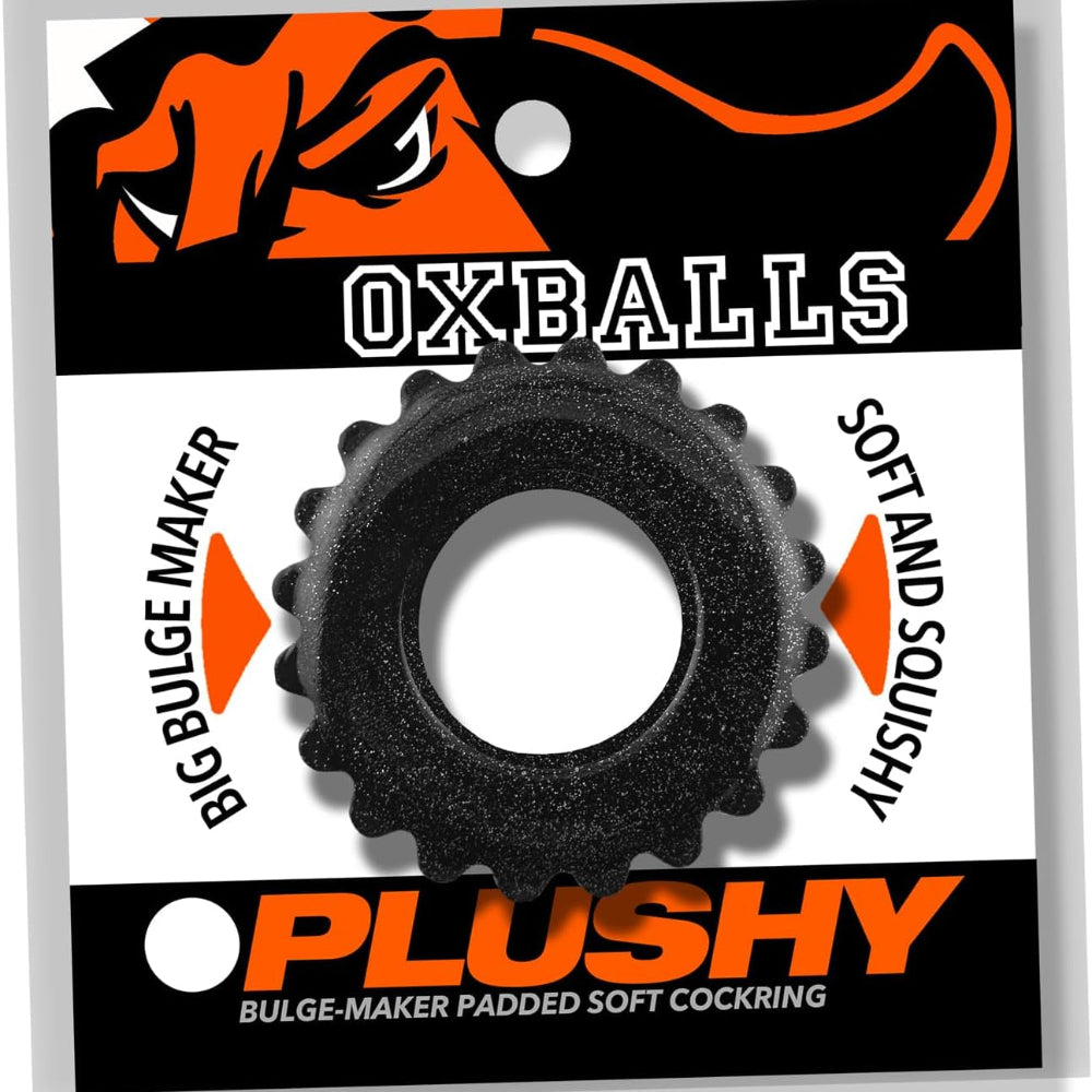 OXB 'Plushy' Single Ring Black MICA