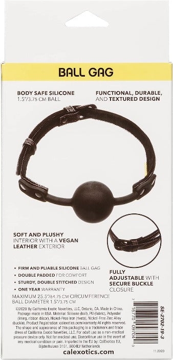 Calex 'Boundless' Ball Gag -Black