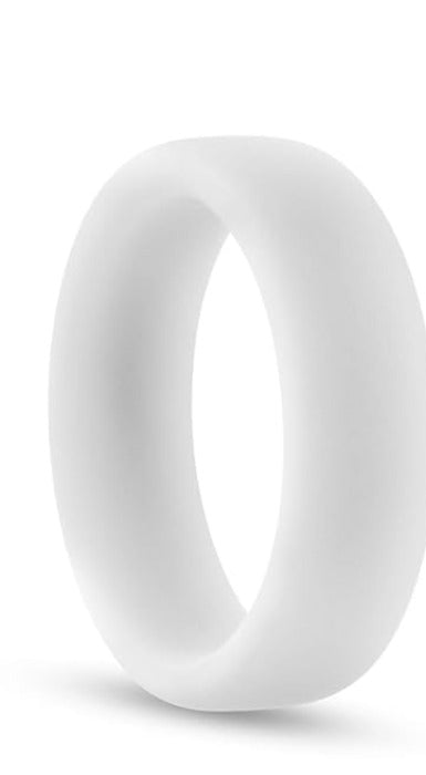 Performance Silicone "Glo Pro" Cock Ring -White