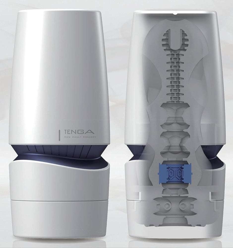 Tenga AERO 'Cobalt Ring' Male Masturbator -Blue